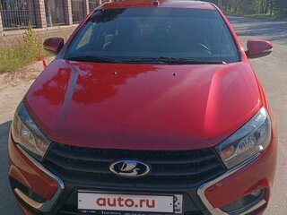 2018 Lada (ВАЗ) Vesta I, красный, 1190000 рублей, вид 1
