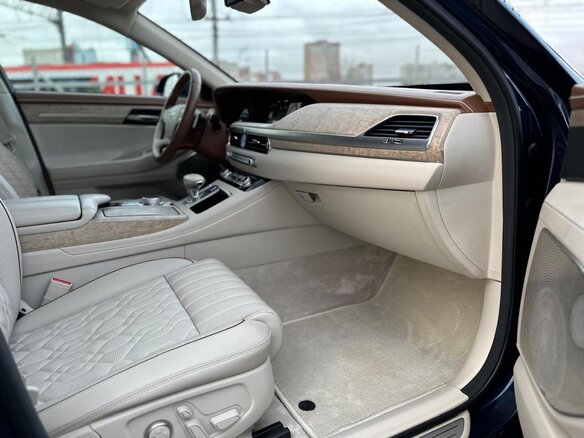 2019 Genesis G90 Limousine I Рестайлинг, синий, 5290000 рублей - вид 14