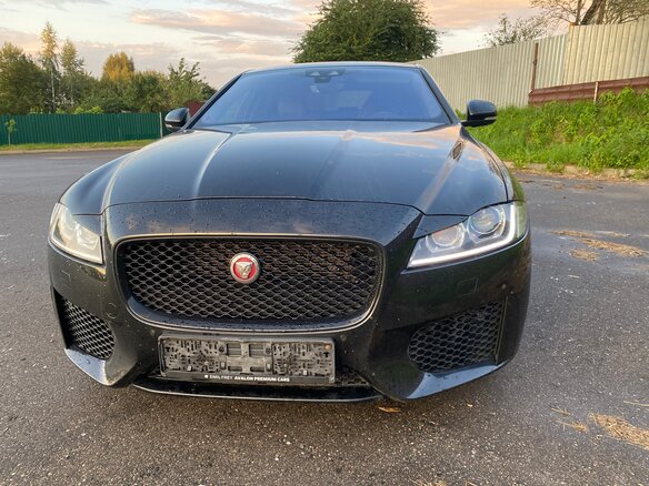 2019 Jaguar XF II, чёрный - вид 2