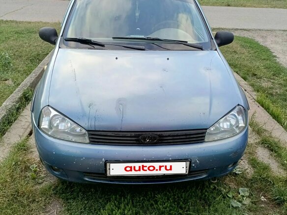 2007 Lada (ВАЗ) Kalina I, серый, 140000 рублей