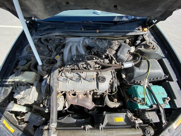 2000 Toyota Windom II (XV20) Рестайлинг, чёрный, 425000 рублей - вид 20