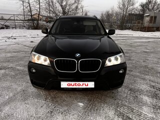 2013 BMW X3 20i xDrive II (F25), чёрный, 1850000 рублей, вид 2