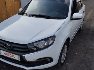 2020 Lada (ВАЗ) Granta I Рестайлинг, белый, 900000 рублей, вид 1
