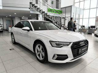 2022 Audi A6 45 TFSI V (C8) Рестайлинг, белый, 4350000 рублей, вид 3
