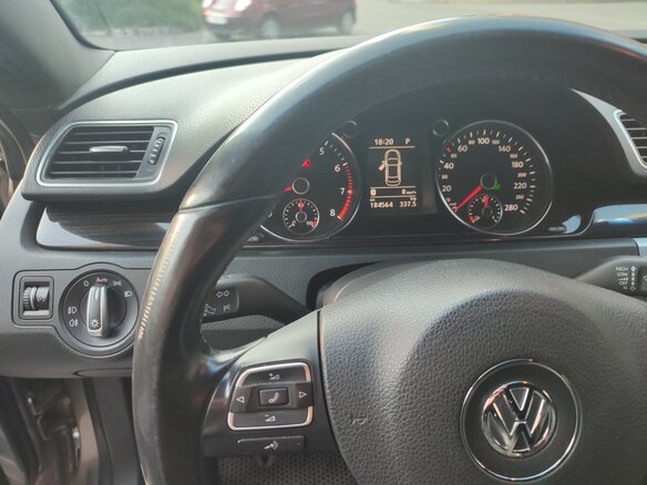 2012 Volkswagen Passat CC I Рестайлинг, бежевый, 1600000 рублей - вид 7