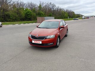 2018 Skoda Rapid I Рестайлинг, красный, 1350000 рублей, вид 1