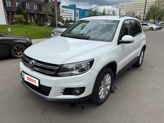 2014 Volkswagen Tiguan I Рестайлинг, белый, 1399000 рублей, вид 3