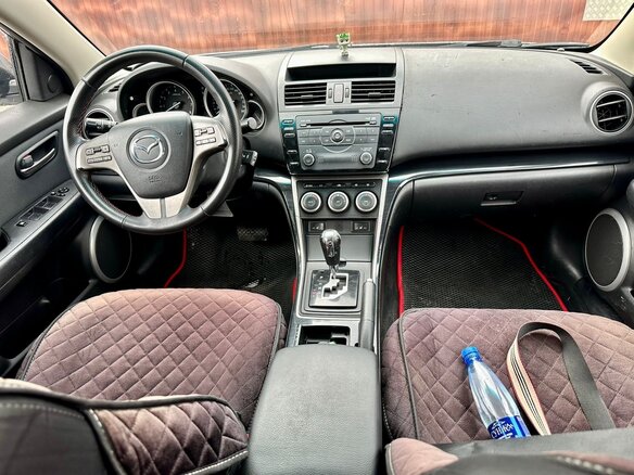 2008 Mazda 6 II (GH), серый, 750000 рублей - вид 5