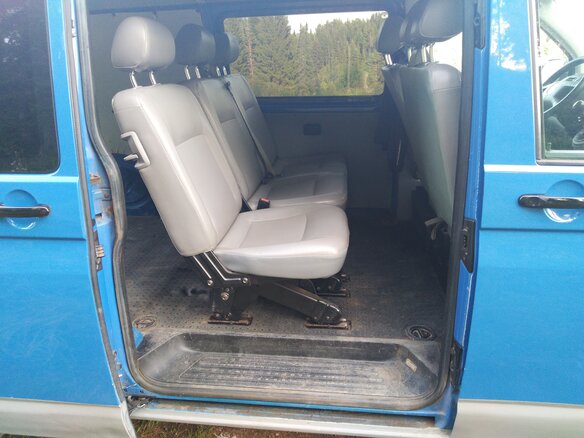 2009 Volkswagen Transporter T5, синий - вид 5