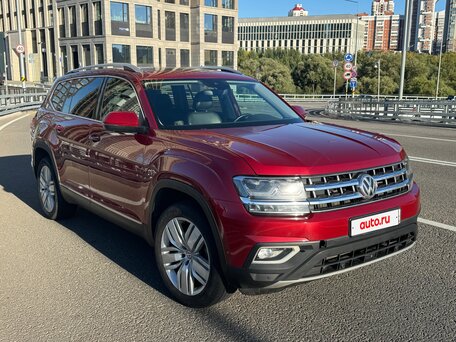 2018 Volkswagen Teramont I, красный, 2950000 рублей, вид 1