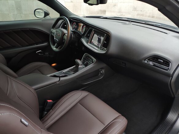 2019 Dodge Challenger III Рестайлинг 2, серый - вид 7