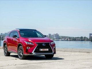2017 Lexus RX 450h IV, пурпурный, 4490000 рублей, вид 1