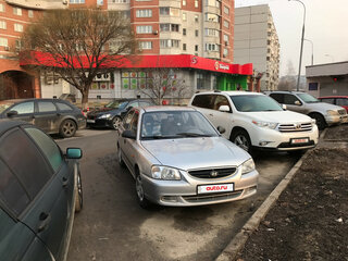 2005 Hyundai Accent ТагАЗ II, серый, 390000 рублей, вид 5