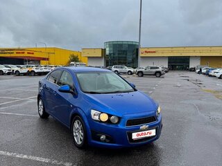 2012 Chevrolet Aveo II, синий, 480000 рублей, вид 1