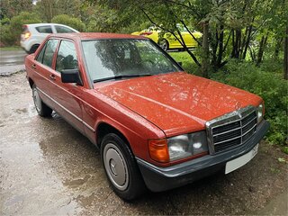 1983 Mercedes-Benz 190 (W201), коричневый, 500000 рублей, вид 1