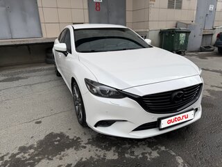 2017 Mazda 6 III (GJ) Рестайлинг, белый, 2090000 рублей, вид 3