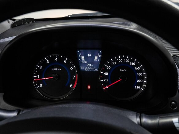 2011 Hyundai Solaris I, чёрный - вид 20