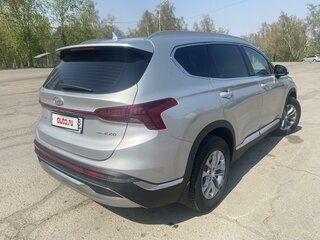 2021 Hyundai Santa Fe IV Рестайлинг, серебристый, 3870000 рублей, вид 3