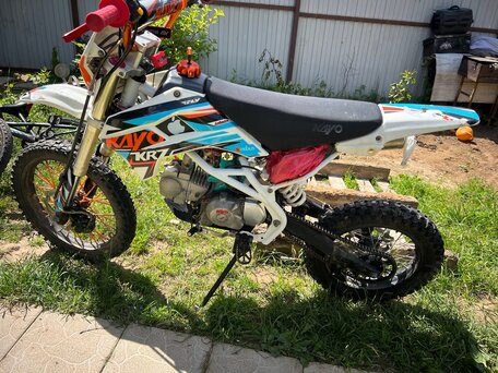 2018 Kayo Basic TT125EM, белый, 40000 рублей, вид 3