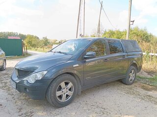 2010 SsangYong Actyon Sports I, серый, 980000 рублей, вид 5