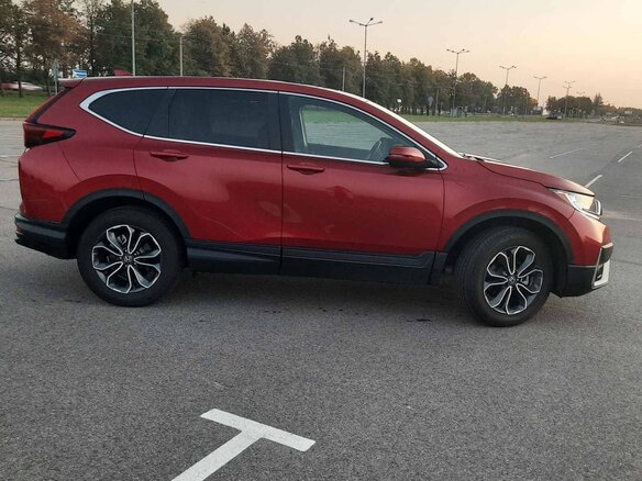 2021 Honda CR-V V Рестайлинг, красный, 2900000 рублей - вид 7