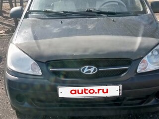2007 Hyundai Getz I Рестайлинг, чёрный, 430000 рублей, вид 1