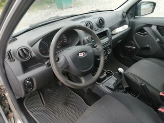 2017 Lada (ВАЗ) Granta I, серебристый, 360000 рублей, вид 4