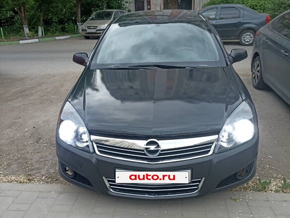 2006 Opel Astra H, чёрный