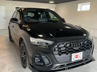 2021 Audi Q5 40 TDI II (FY) Рестайлинг, чёрный, 3900000 рублей, вид 5