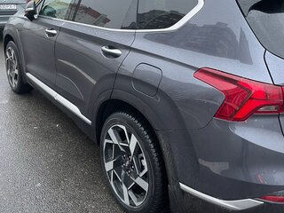 2021 Hyundai Santa Fe IV Рестайлинг, синий, 3450000 рублей, вид 2