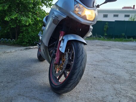 2006 Kawasaki ER-6F (Ninja 650R), серебристый, 360000 рублей, вид 5