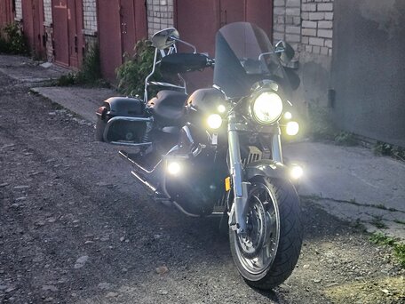 2006 Kawasaki VN1600 Vulcan, чёрный, 580000 рублей, вид 4