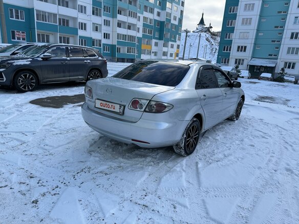 2003 Mazda 6 I (GG), серебристый, 220000 рублей - вид 6