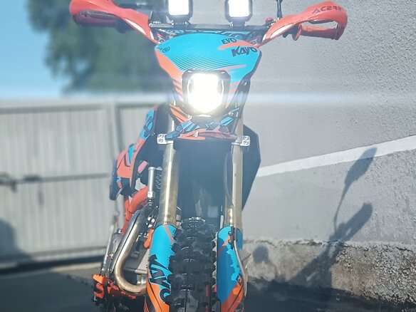 2024 Kayo Evolution YX140EM, оранжевый, 95000 рублей