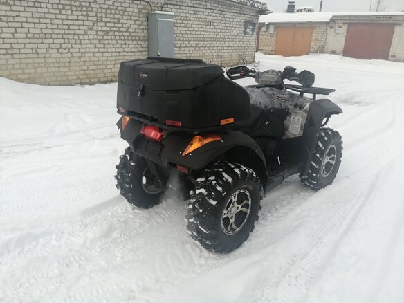2012 CFMoto CF600-X6, серый - вид 2