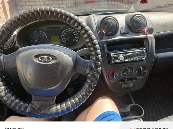 2013 Lada (ВАЗ) Granta I, красный, 250000 рублей - вид 4