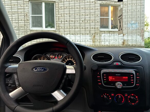 2008 Ford Focus II Рестайлинг, чёрный - вид 9