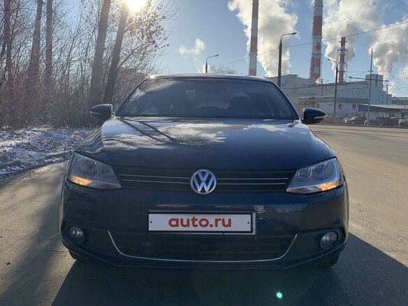 2011 Volkswagen Jetta VI, синий - вид 1