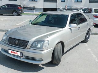 2002 Toyota Crown XI (S170), серебристый, 1000000 рублей, вид 2