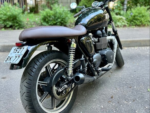 2014 Triumph Bonneville, чёрный, 799000 рублей - вид 3