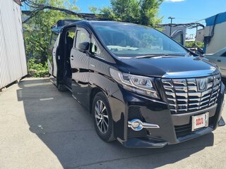 2017 Toyota Alphard III, чёрный, 3600000 рублей, вид 2