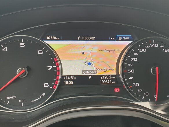 2016 Audi A6 IV (C7) Рестайлинг, чёрный, 2500000 рублей - вид 6
