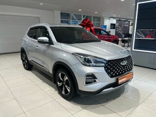 2024 Chery Tiggo 4 Pro I Рестайлинг, серебристый, 1599000 рублей, вид 3