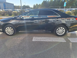 2013 Toyota Camry VII (XV50), чёрный, 1241000 рублей, вид 3