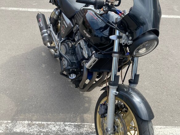 1993 Honda CB 400 Super Four, чёрный, 220000 рублей - вид 13