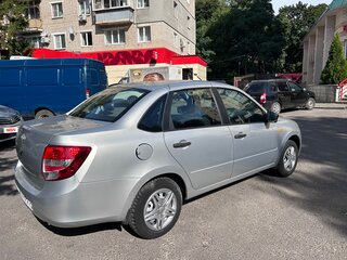 2017 Lada (ВАЗ) Granta I, серебристый, 470000 рублей, вид 5