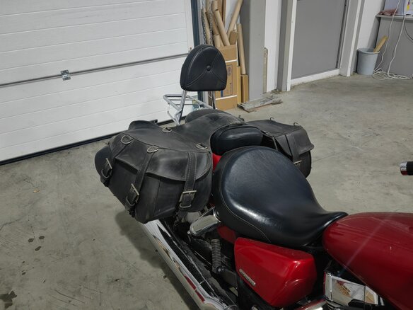 2005 Honda Shadow 750, красный, 425000 рублей - вид 6