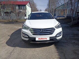 2012 Hyundai Santa Fe III, белый, 1480000 рублей, вид 1