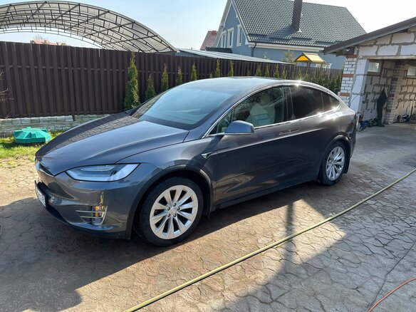 2020 Tesla Model X Long Range Plus I, серый, 4700000 рублей
