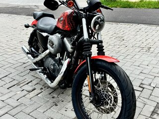 2008 Harley-Davidson Sportster 1200, оранжевый, 720000 рублей, вид 2